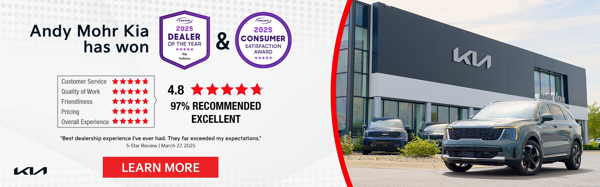 Dealer of the Year & Customer Satisfaction Awards