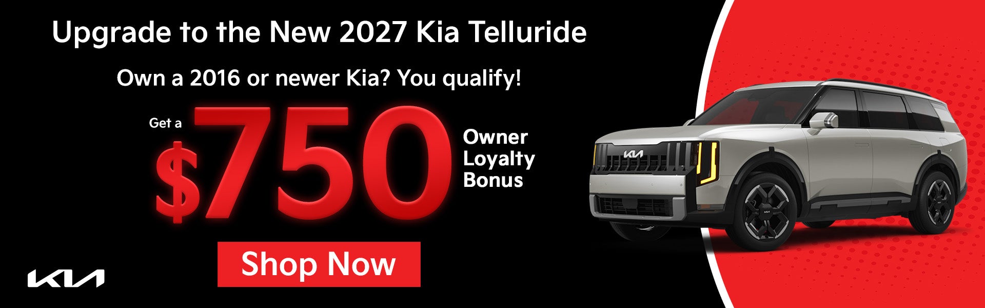 Save on 2027 Kia Telluride