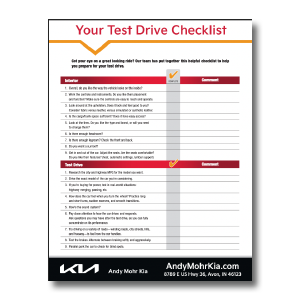Test Driving a Car: A Checklist of What To Look For - Kelley Blue Book